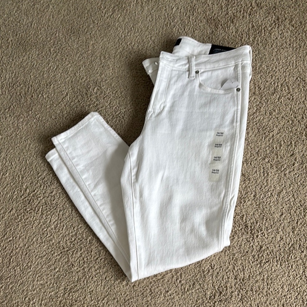 GAP Women's Crisp White Skinny Jeans